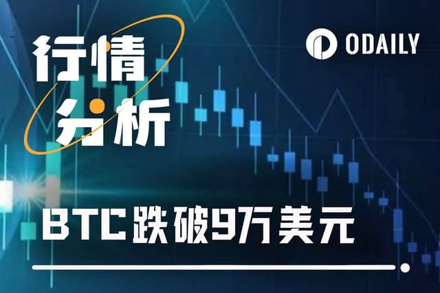 BTC下探9万美元，降息落地=利好出尽