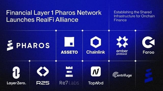 Pharos成立RealFi联盟，推动机构级RWA链上执行标准化