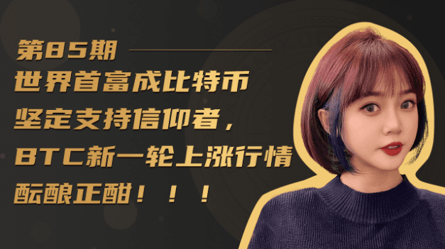 世界首富马斯克成比特币坚定支持信仰者，BTC/ETH上涨行情酝酿正酣
