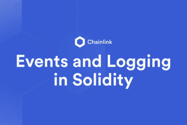 Solidity中的事件和日志