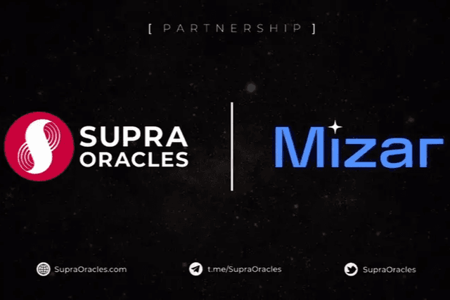SupraOracles宣布与次世代交易平台Mizar达成合作