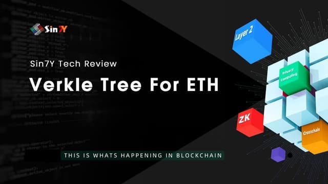 Verkle Tree For ETH