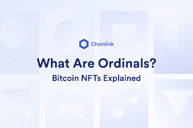 BTC NFT解释：Ordinal是什么？