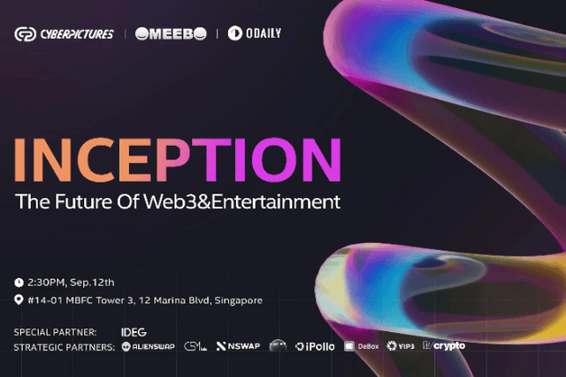 专注于文娱行业的RWA资产发行平台CyberPictures携手Odaily亮相新加坡TOKEN2049
