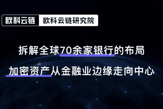 欧科云链研究院万字研报：全球银行业加密版图深度报告