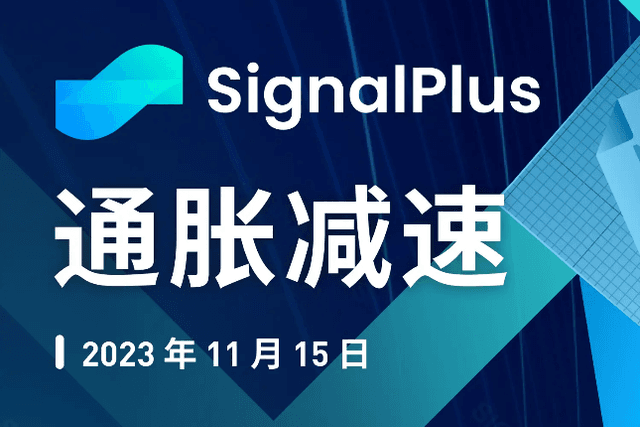 SignalPlus宏观研报特别版：通胀减速