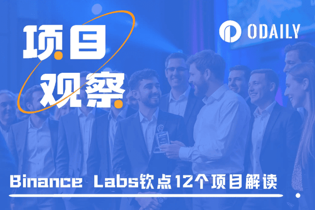 Binance Labs钦点12个项目，一文速览业务背景与最新进展