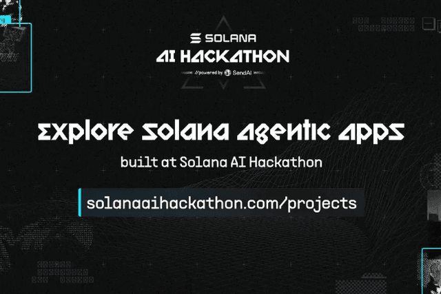 一览Solana AI黑客松值得关注的十大创新项目