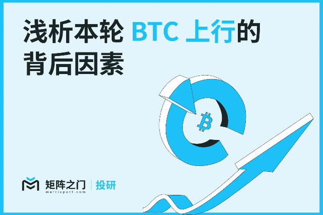 Matrixport投研：浅析本轮BTC上行的背后因素