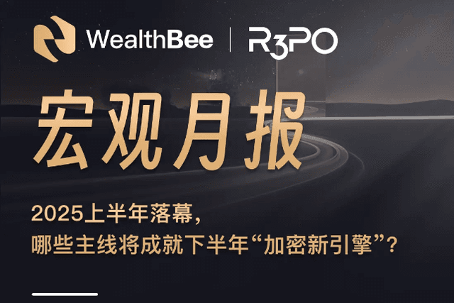 WealthBee宏观月报：2025上半年落幕，哪些主线将成就下半年“加密新引擎”？