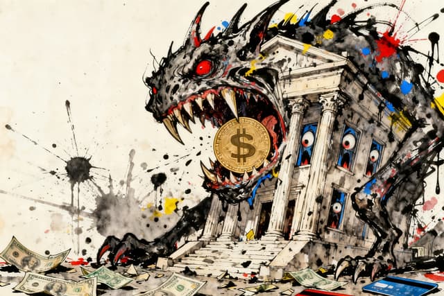 金融黑洞:稳定币正在吞噬银行