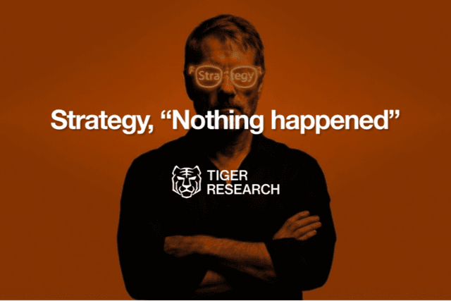 Tiger Research:Strategy真正的危机在2028年