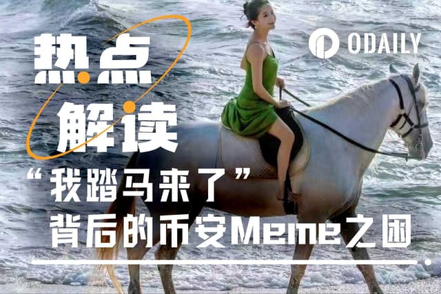 如何评价“我踏马来了”上线币安?