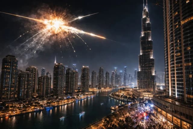 伊朗导弹炸进迪拜:三个中国人讲了这48小时