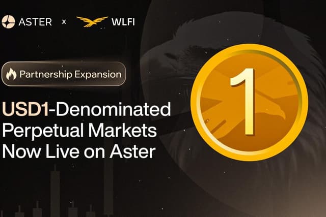 Aster与WLFI深化战略合作,推出以USD1计价的永续合约市场