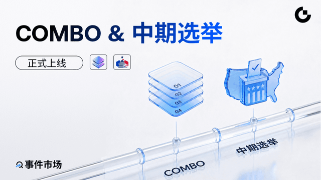 Gate事件市場迎來雙重升級:Combo拓展組合策略,美國中期選舉專題頁聚焦全球熱點