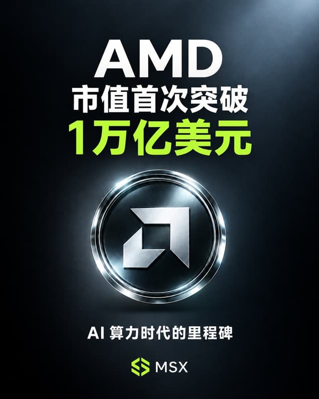MSX美股每日观察:Meta旗下Muse登顶应用榜,纳指创历史新高,AMD市值首次突破万亿美元