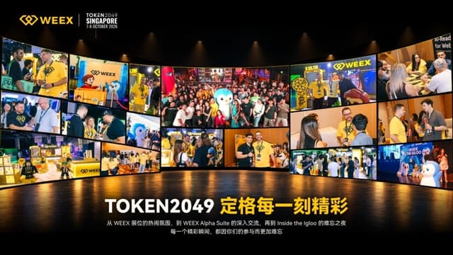 WEEX回顾2026新加坡TOKEN2049:让AI交易、全球布局与社区走到现场
